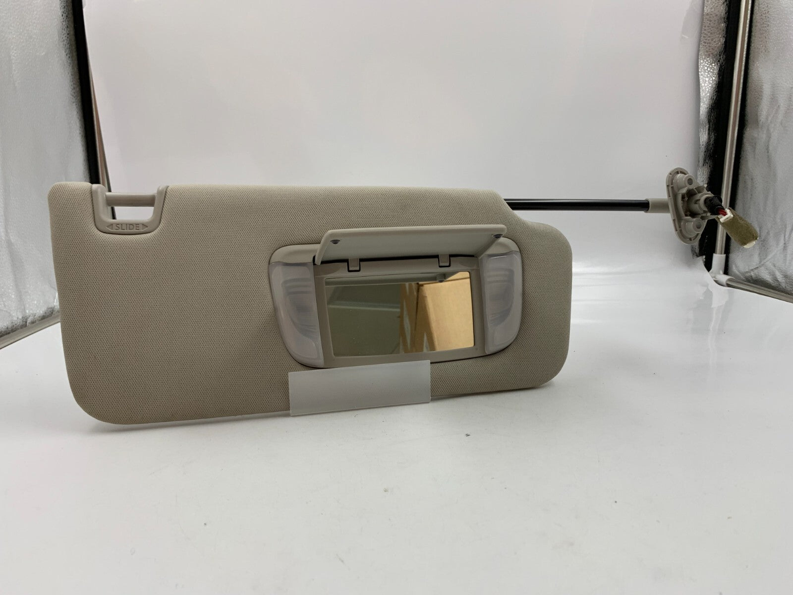 2015-2023 Subaru Legacy Passenger Sun Visor Beige Illuminated OEM B03B15098