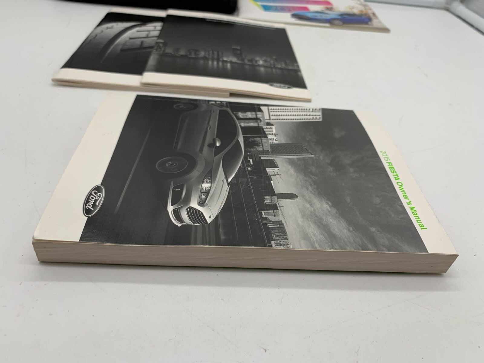 2015 Ford Fiesta Owners Manual Set with Case OEM E03B32010