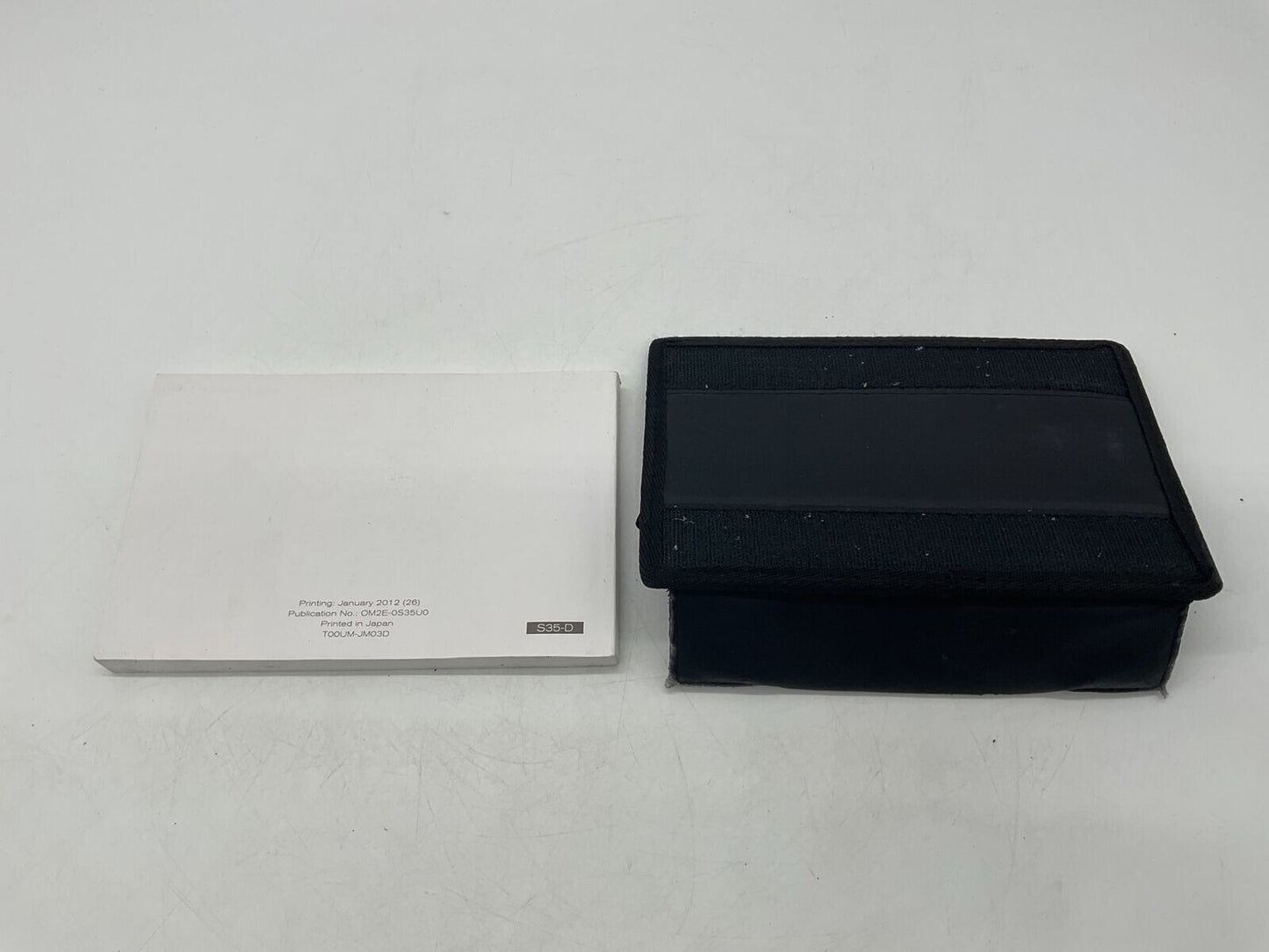 2005 Nissan Quest Owners Manual Set with Case OEM C02B26034