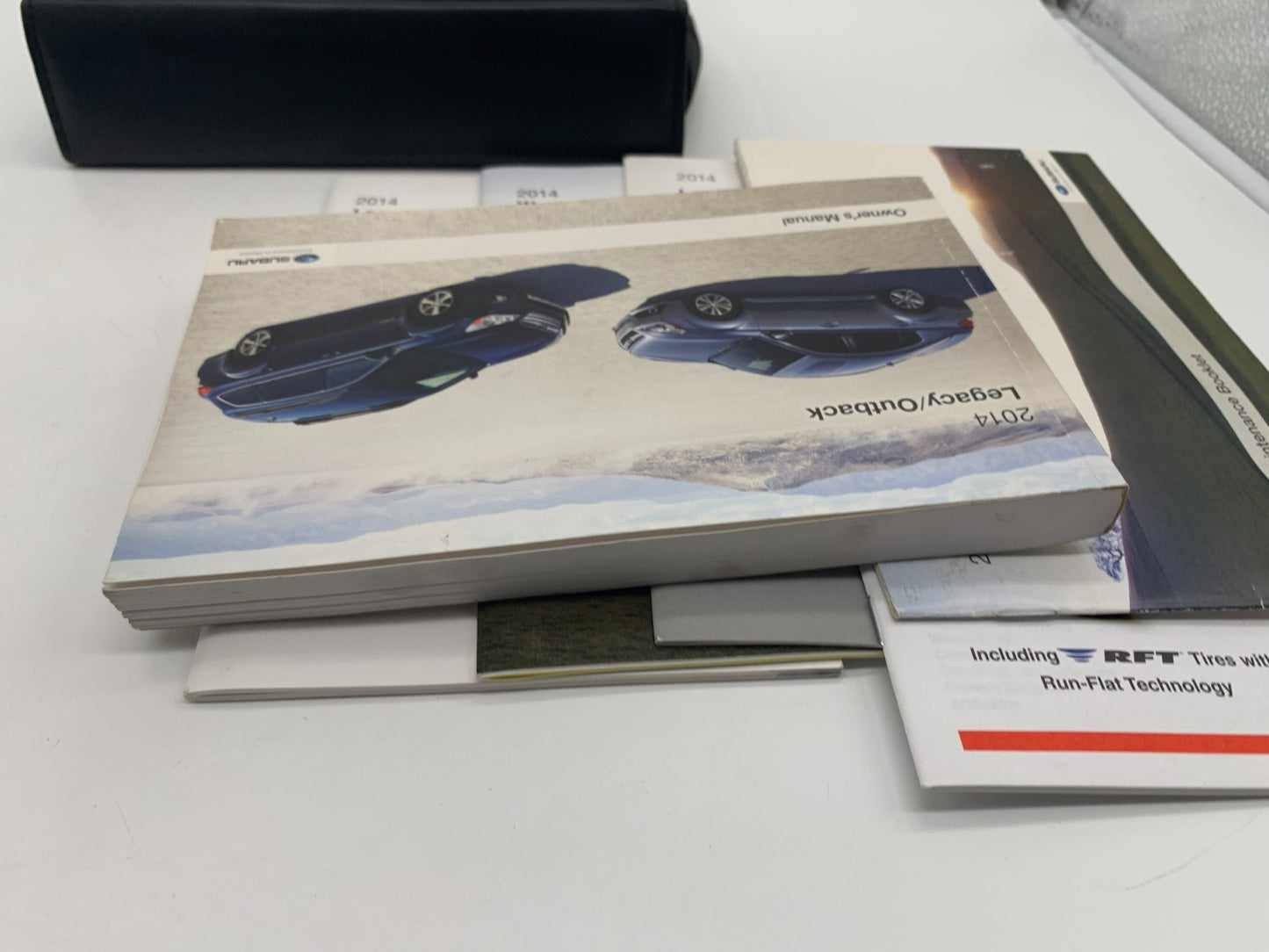 2014 Subaru Legacy Outback Owners Manual Set with Case OEM A02B50024