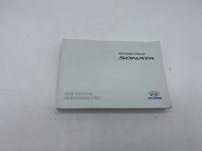 2013 Hyundai Sonata Owners Manual OEM R01B20017
