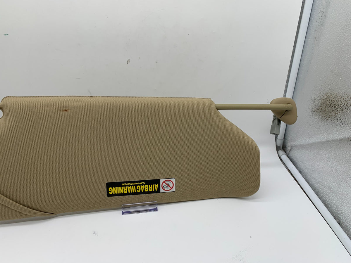2006-2010 Honda Odyssey Driver Sun Visor Illuminated Brown OEM A02B07021