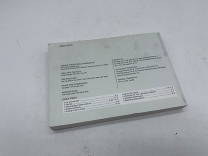 2013 Hyundai Sonata Owners Manual OEM R01B20017