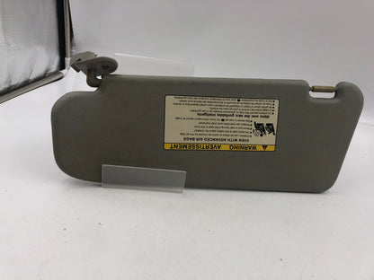 2006-2011 Chevrolet Aveo Passenger Sun Visor Gray OEM B03B07043