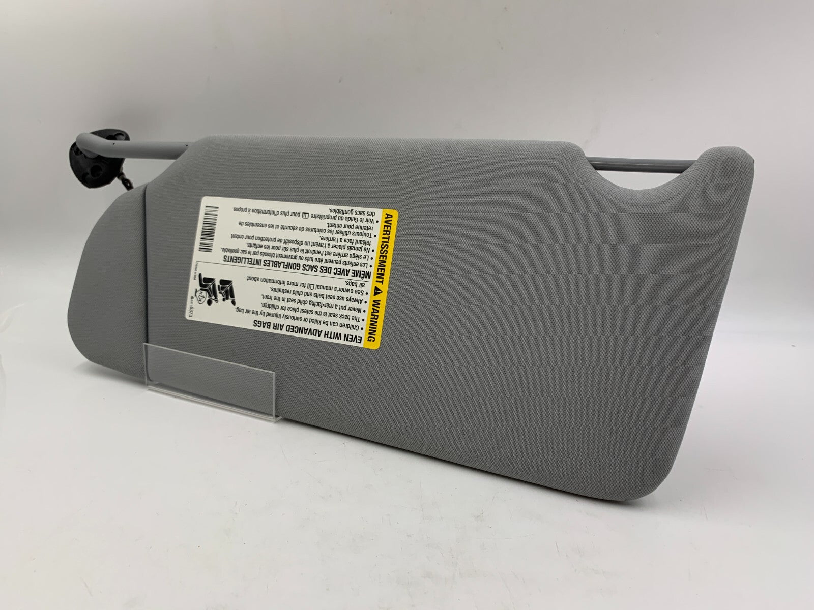 2005-2009 Buick Lacrosse Passenger Sun Visor Gray Illuminated OEM D02B28063