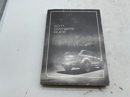 2011 Lincoln MKT Owners Manual Set with Case OEM R01B16004