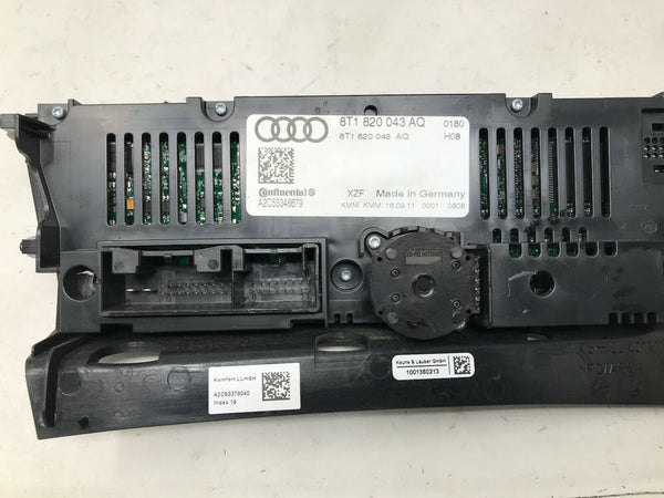 2008-2013 Audi A5 AC Heater Climate Control Temperature OEM E01B13013