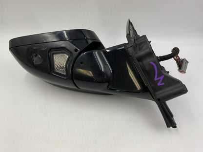 2010-2015 Jaguar XF Driver Side View Power Door Mirror Black BSA OEM A02B46041