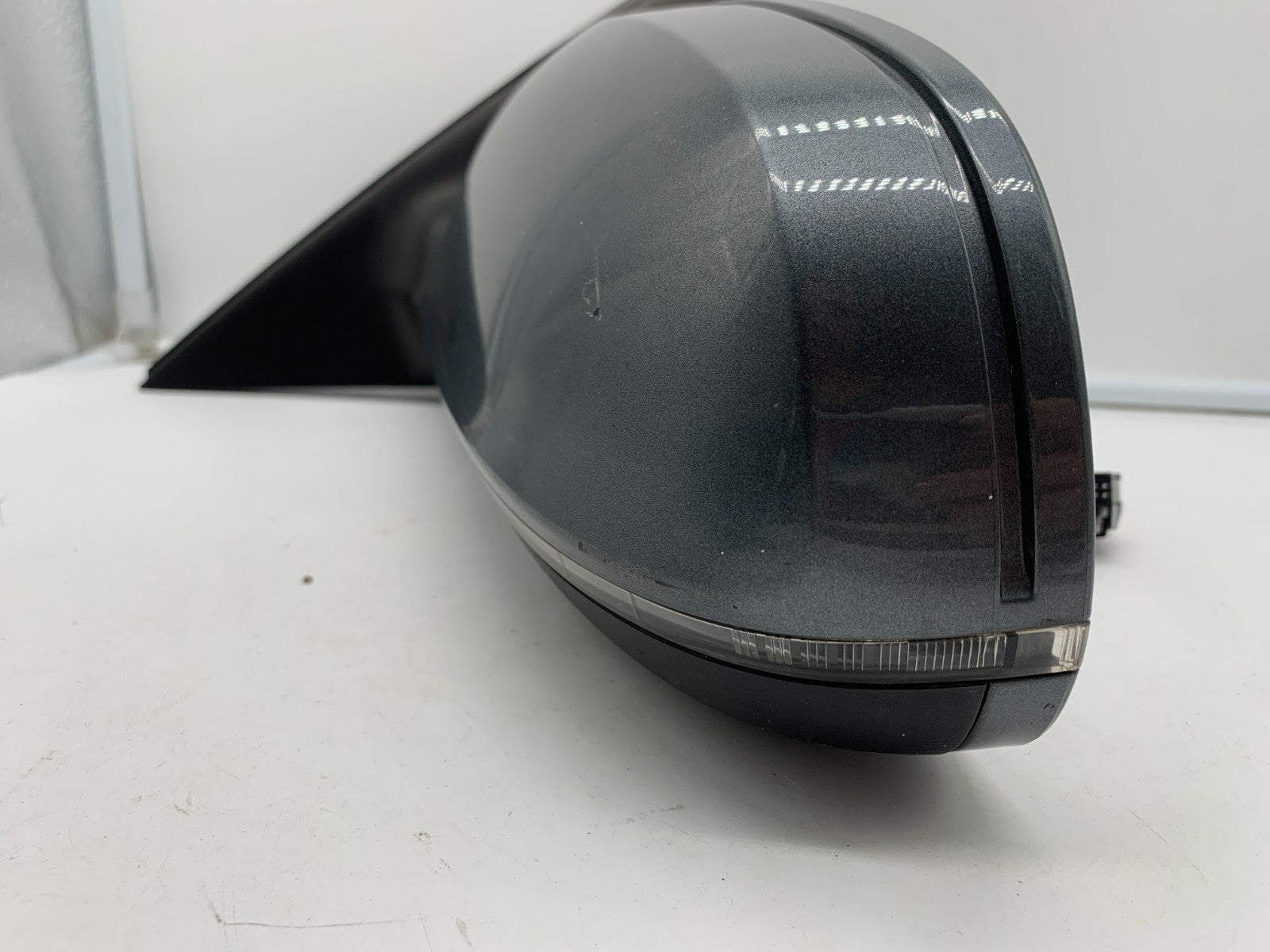 2010-2016 Audi A4 Driver Side View Power Door Mirror Gray OEM