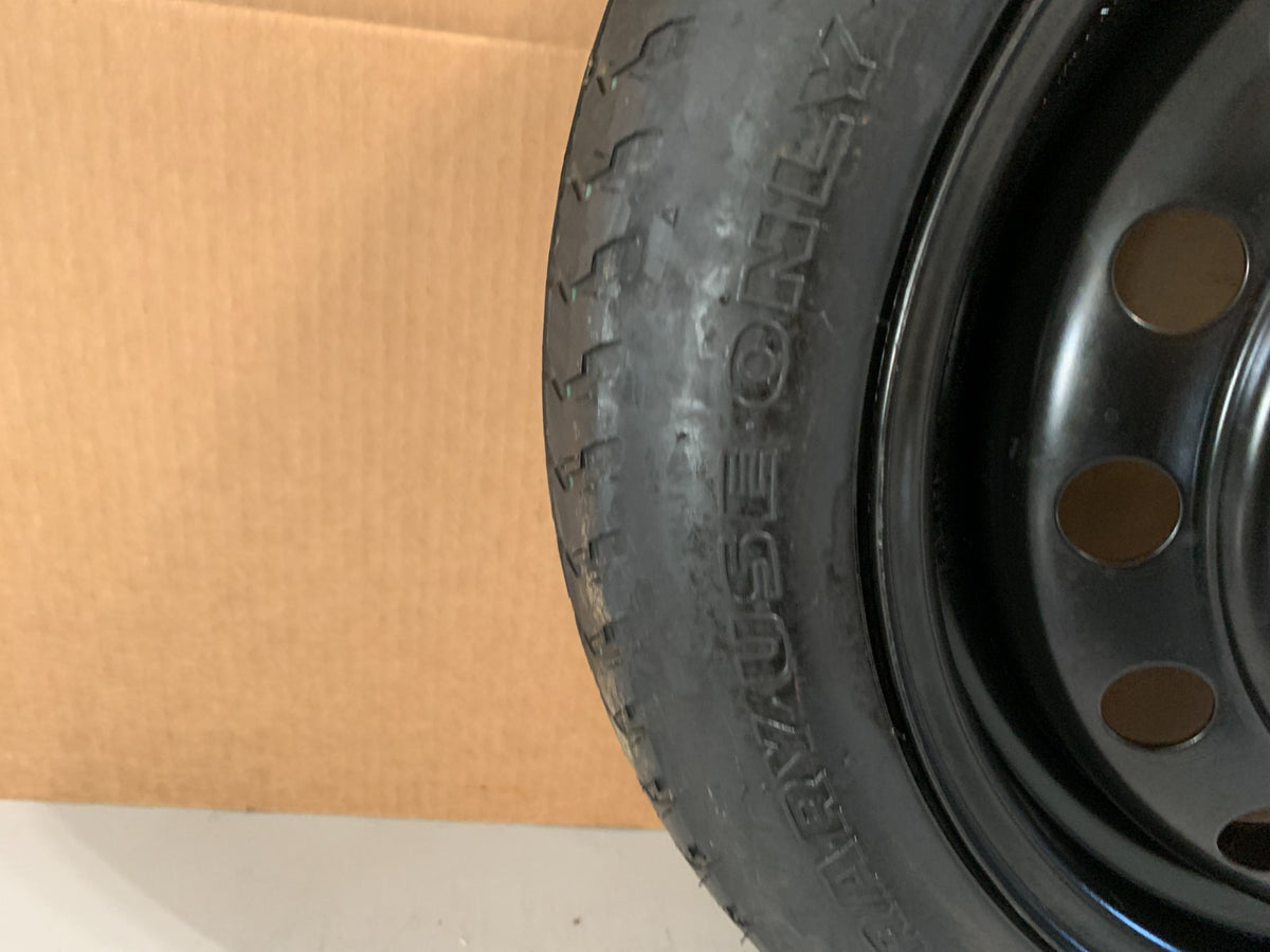 2019-2023 Hyundai Kona 16" Spare Tire Wheel Compact Donut T125/80D16