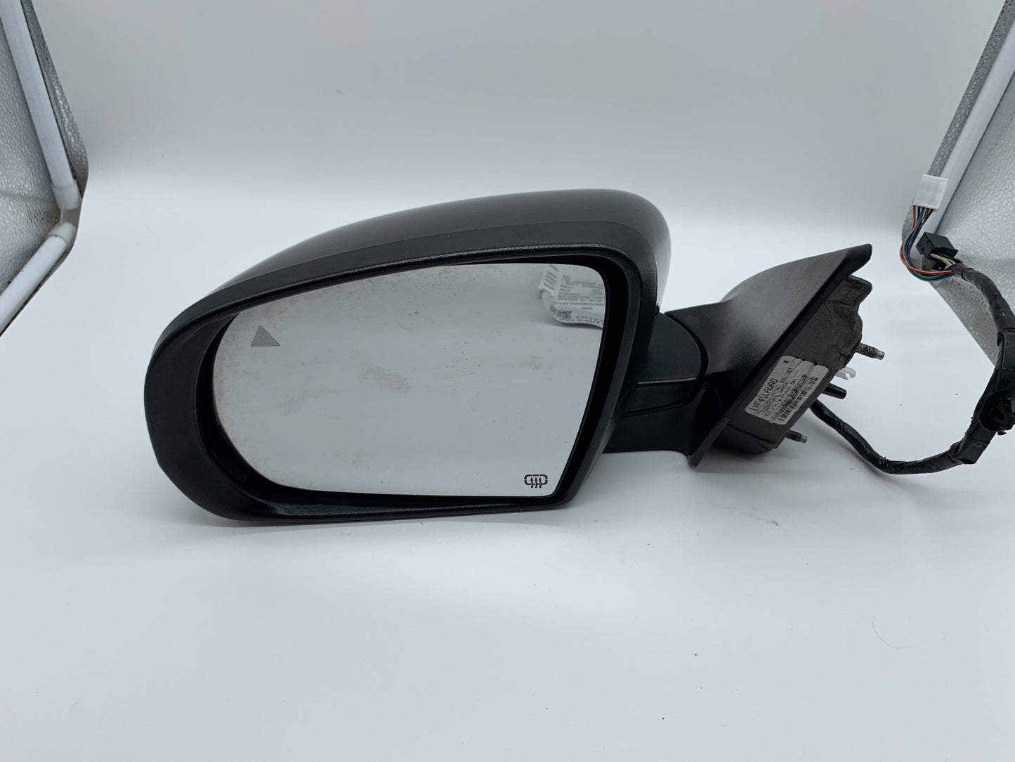 2014-2021 Jeep Cherokee Driver Side View Power Door Mirror Gray BSA C03B57007
