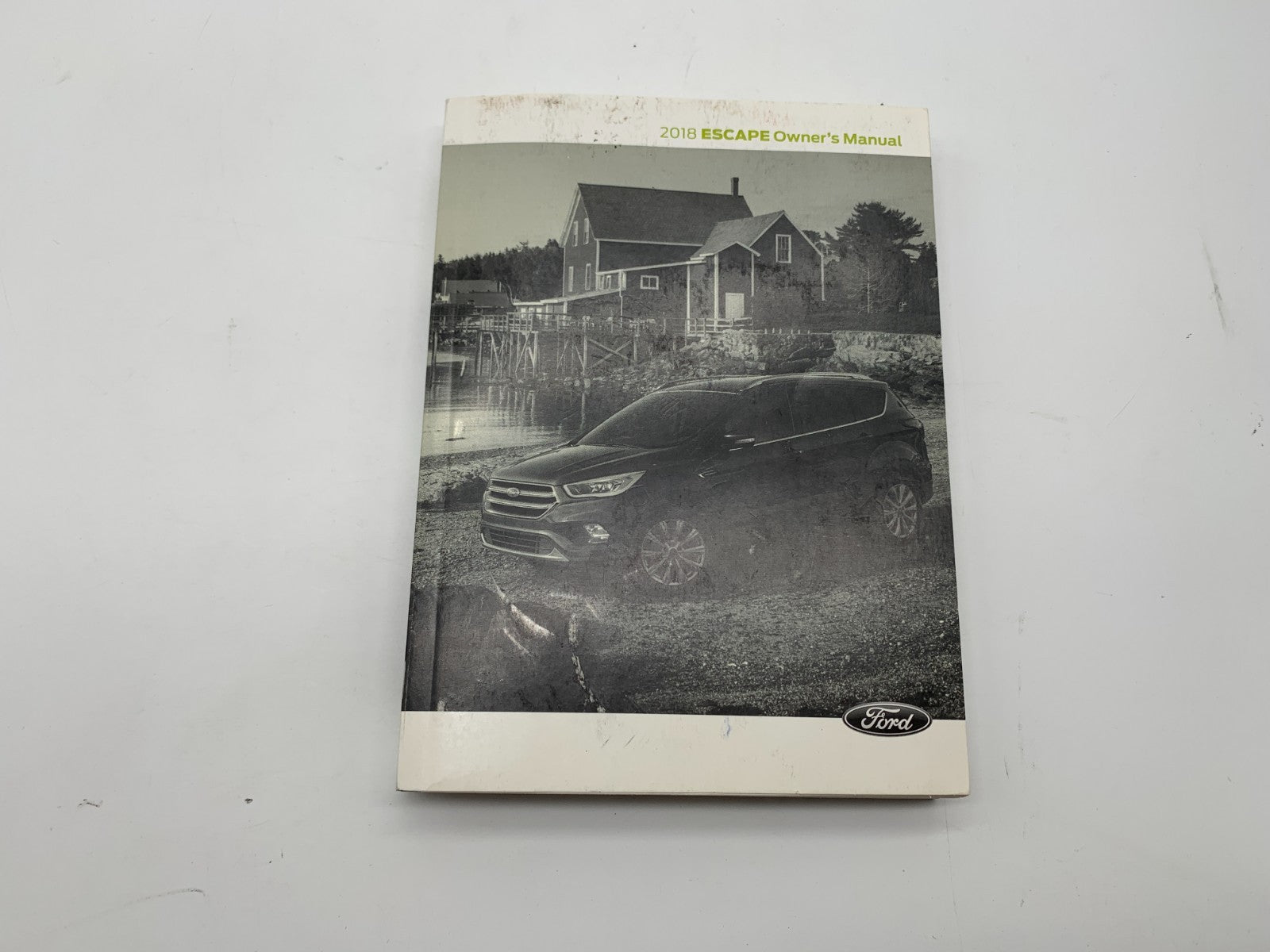 2018 Ford Escape Owners Manual Set with Case OEM C03B66010