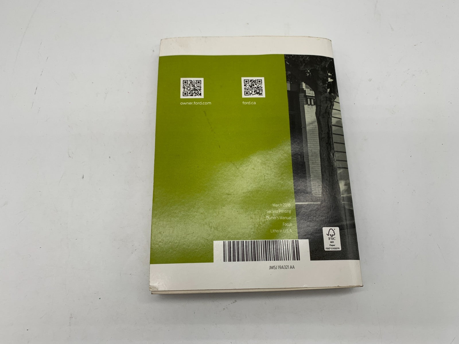 2018 Ford Focus Owners Manual OEM D01B62013