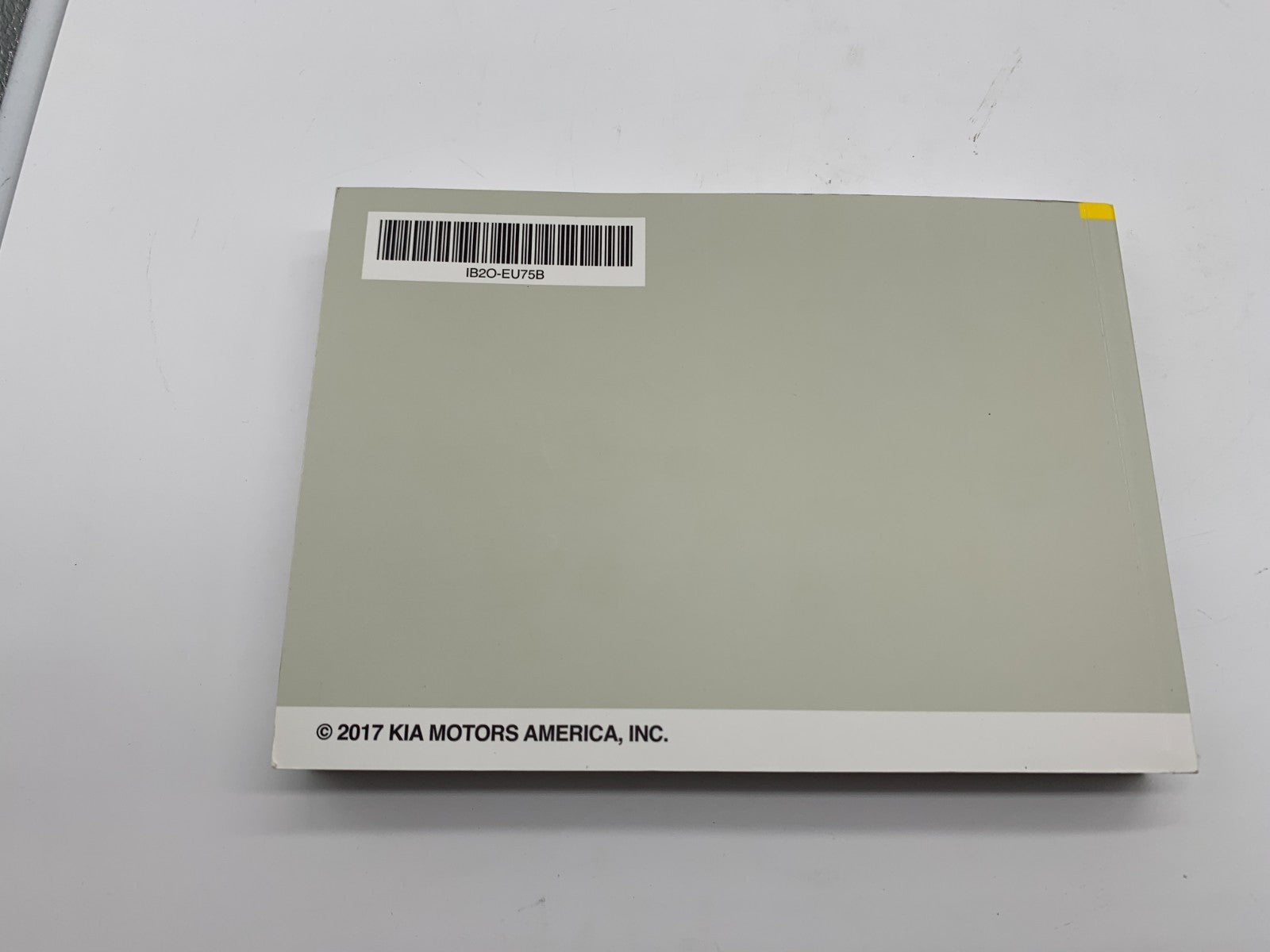 2018 Kia Soul Owners Manual Set OEM B04B36012