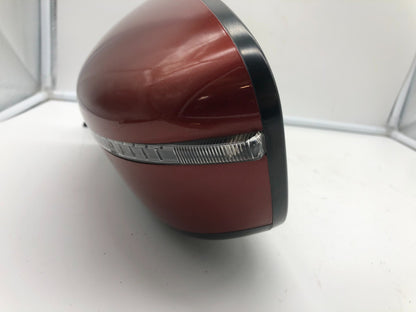 2016 Nissan Rogue Driver Side View Power Door Mirror Red OEM E03B16013
