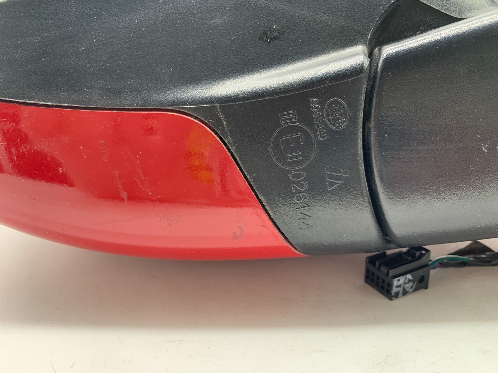 2009-2020 Dodge Journey Driver Side View Power Door Mirror Red OEM A02B48068