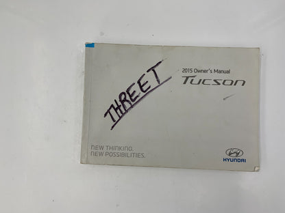 2015 Hyundai Tucson Owners Manual Set with Case OEM C02B55003