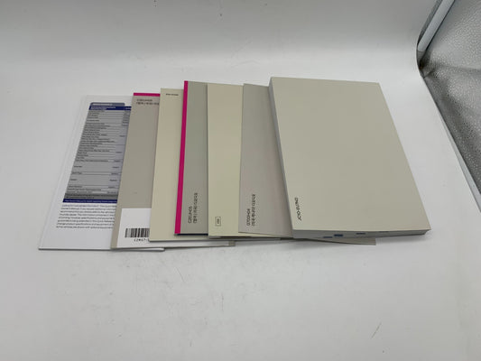 2018 Hyundai Sonata Owners Manual Set with Case OEM A04B42009