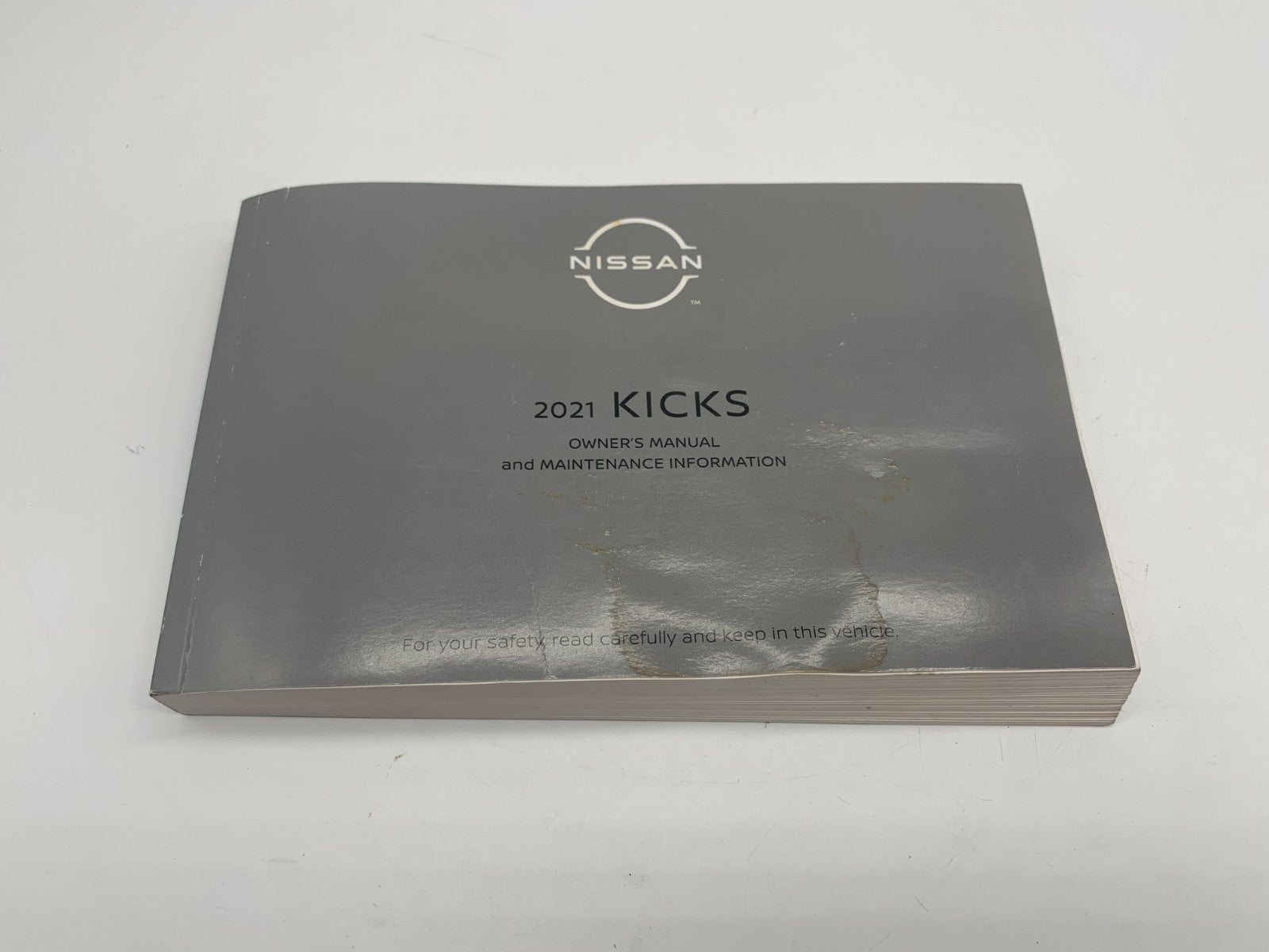 2021 Nissan Kicks Owners Manual Set with Case OEM A02B44051