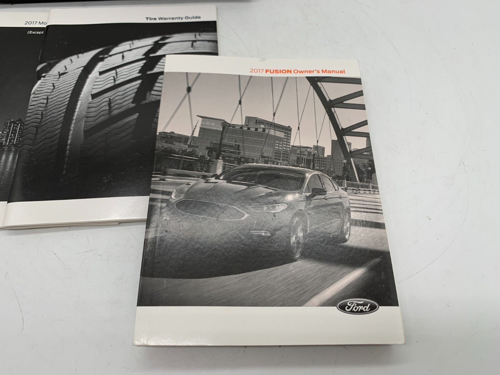 2017 Ford Fusion Owners Manual Set Includes Case OEM