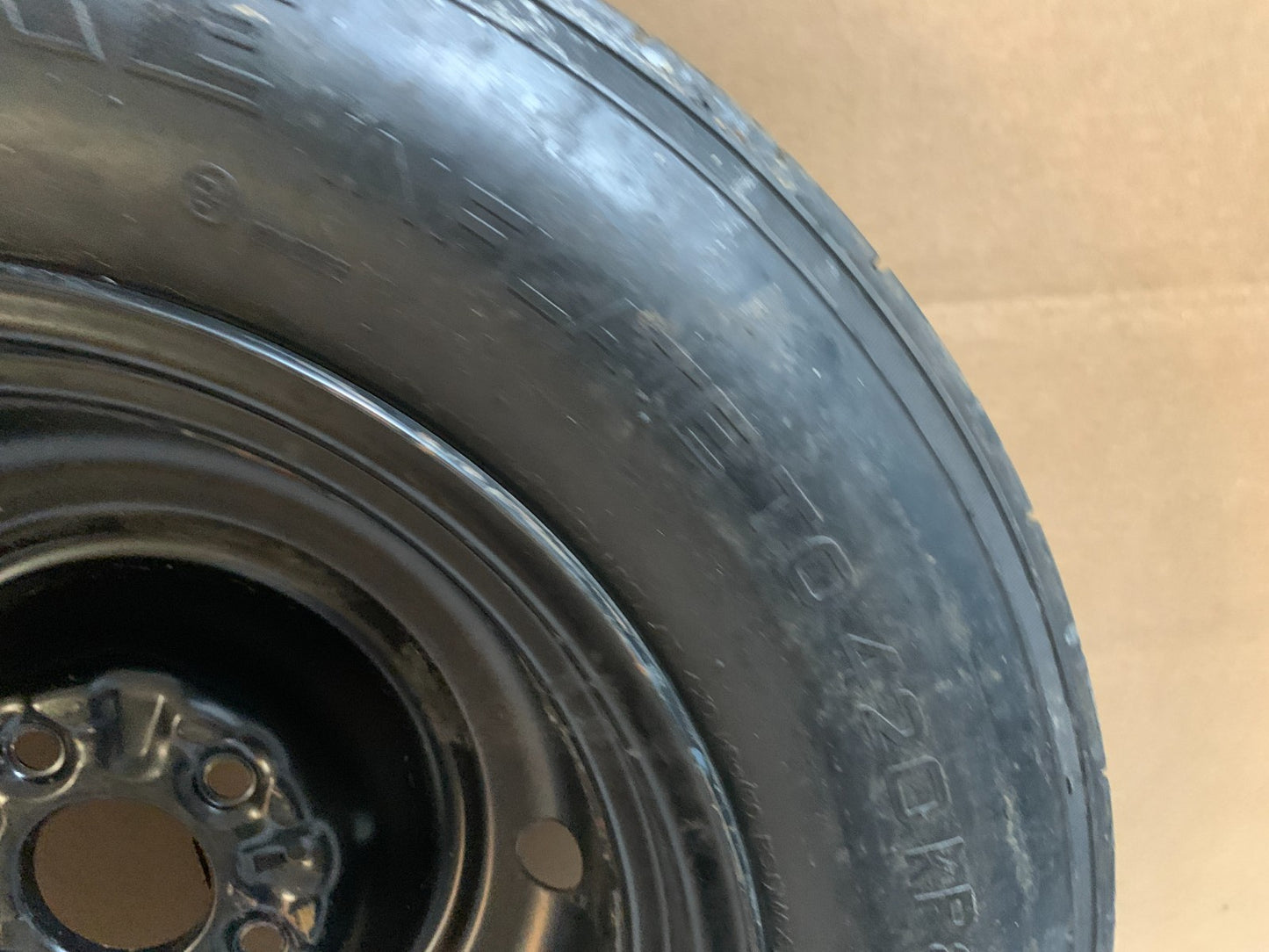 2006-2015 Hyundai Tucson 16" Spare Tire Wheel Compact Donut T155/90D16