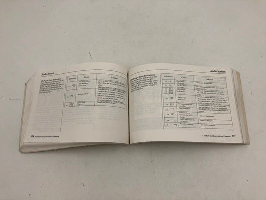 2002 Honda Accord Owners Manual OEM D03B45049