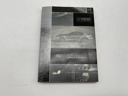 2016 Ford Mustang Owners Manual Set with Case OEM C02B04037