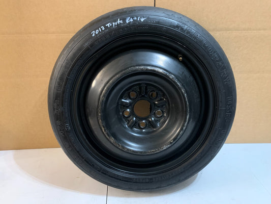 2007-2017 Toyota Camry 17" Spare Tire Compact Donut T155/70D15