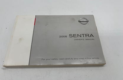 2008 Nissan Sentra Owners Manual OEM C03B31005