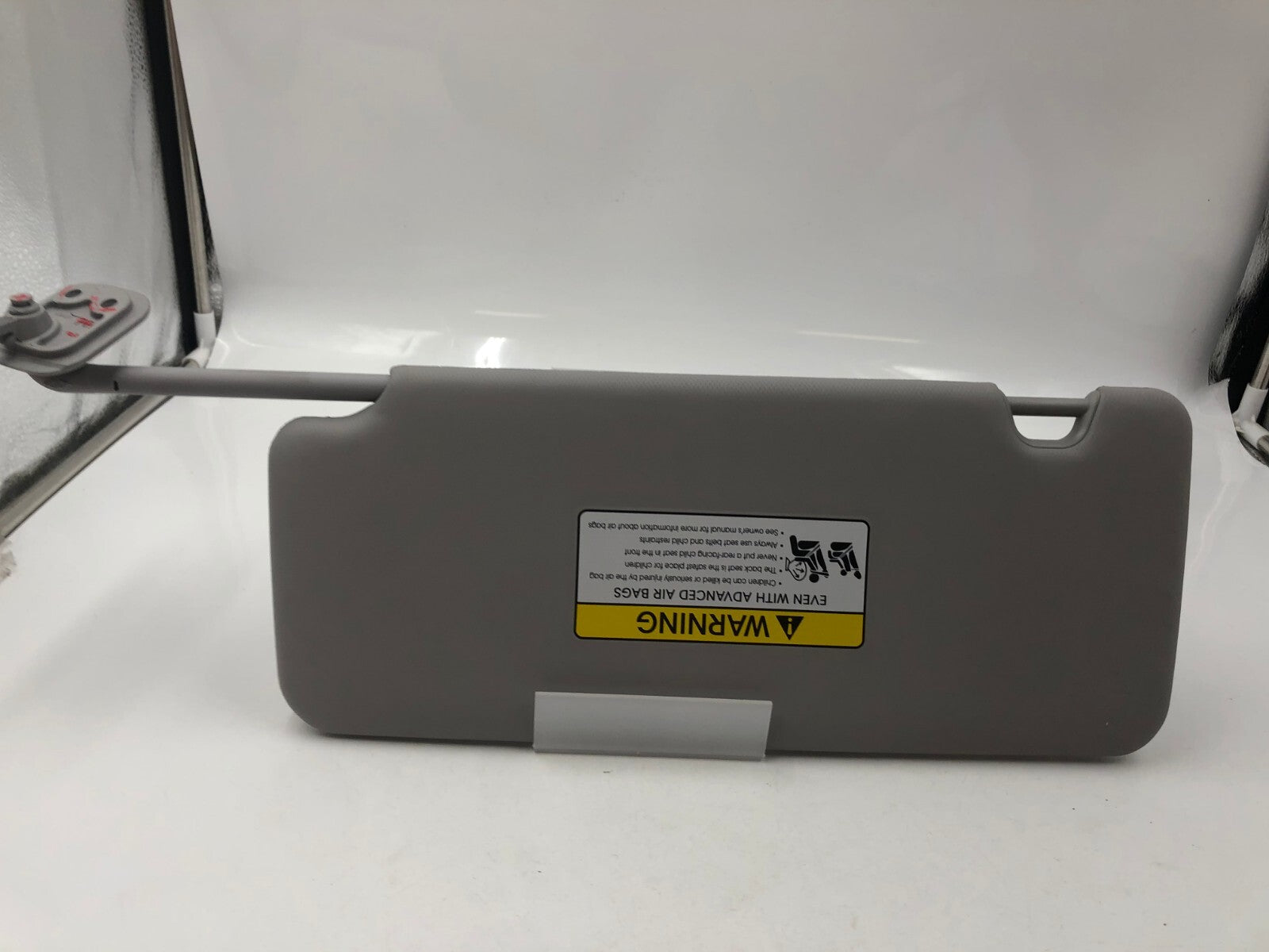 2016-2021 Hyundai Tucson Passenger Sun Visor Gray OEM D03B30080