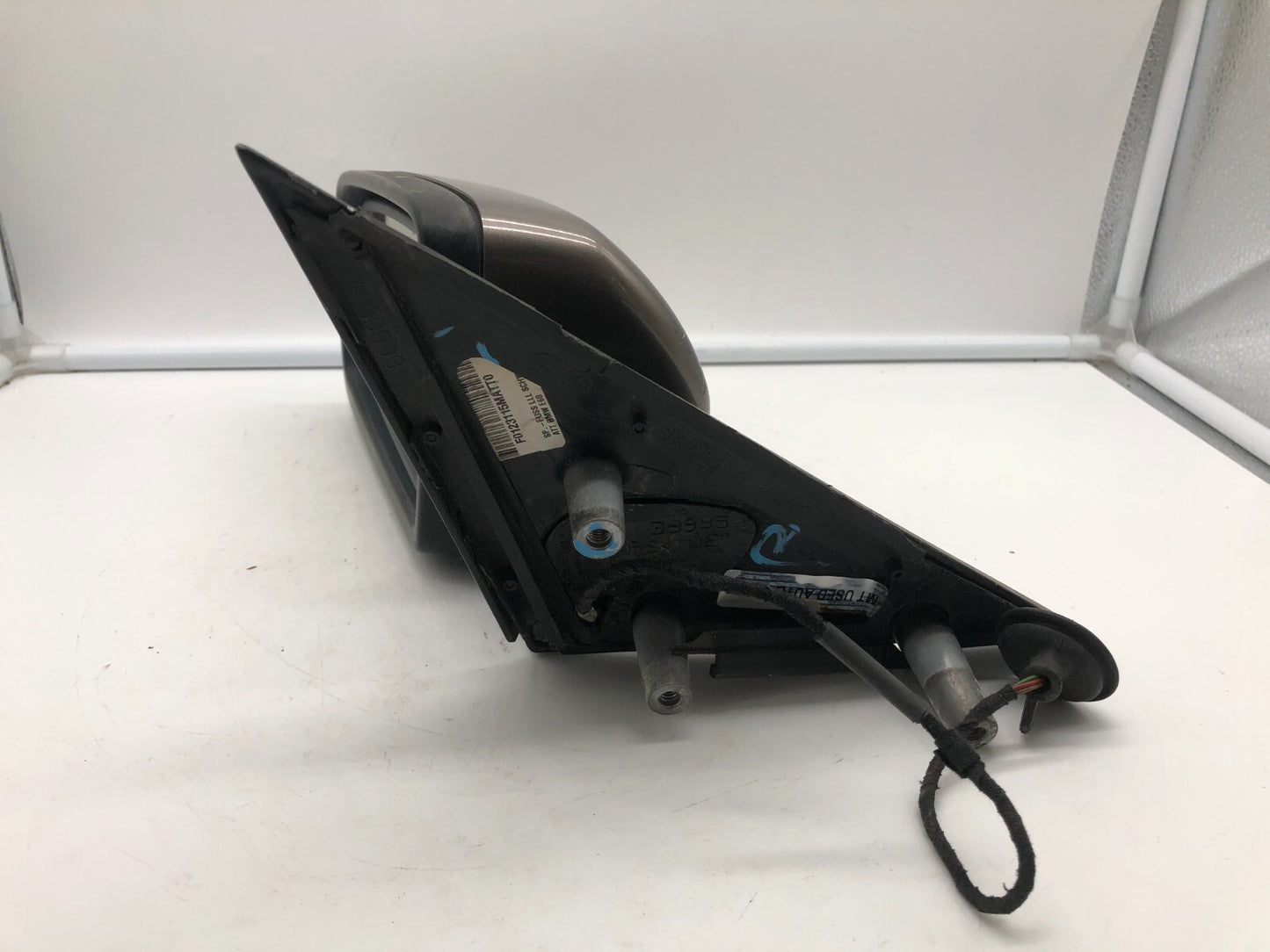 2006-2007 BMW 530i Driver Side View Power Door Mirror Bronze OEM A02B15007