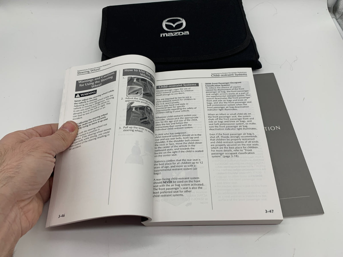 2024 Mazda 3 Owners Manual Set with Case OEM D01B12058