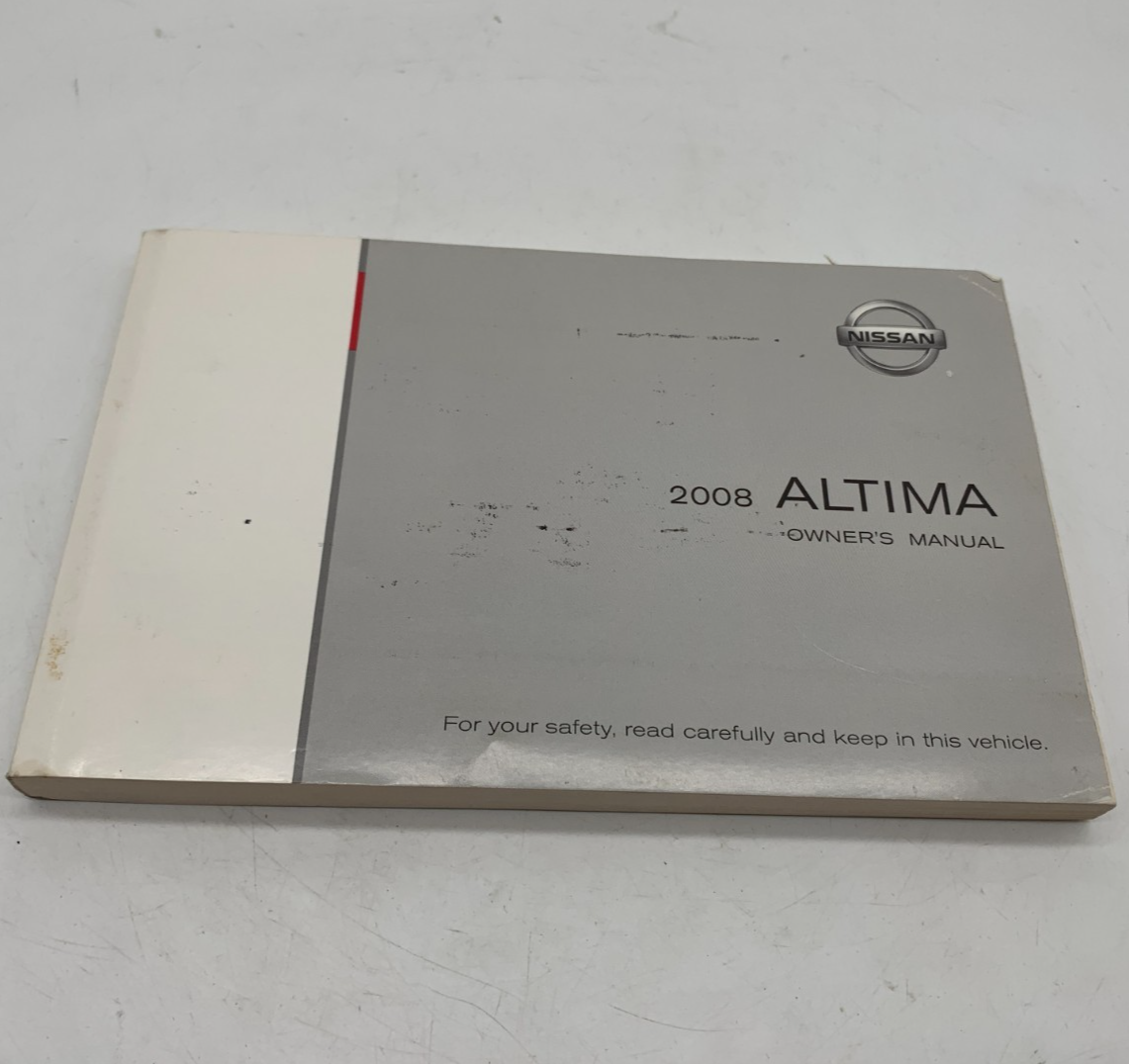 2008 Nissan Altima Owners Manual OEM A01B47006