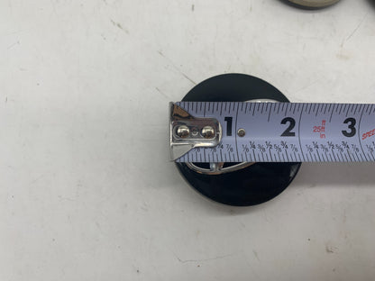 Hyundai Wheel Center Cap Set of 3 Black 2-1/4 inch OEM 52960-3K210