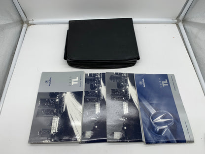 2005 Acura TL Owners Manual Set with Case OEM R01B18015