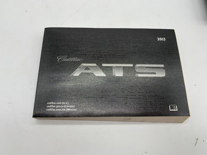2013 Cadillac ATS Owners Manual Set with Case OEM R01B09037
