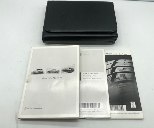 2014 Lincoln MKZ Owners Manual Set with Case OEM R01B46003
