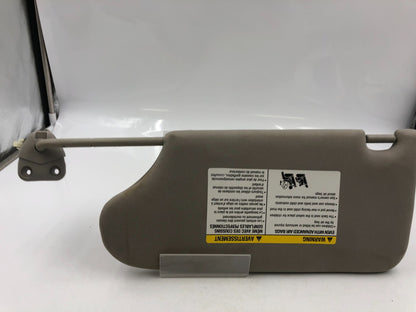 2013-2018 Nissan Altima Sedan Passenger Sunvisor Gray Illumination OEM B01B01001