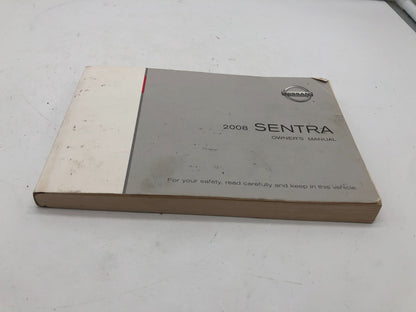 2008 Nissan Sentra Owners Manual OEM A02B19006