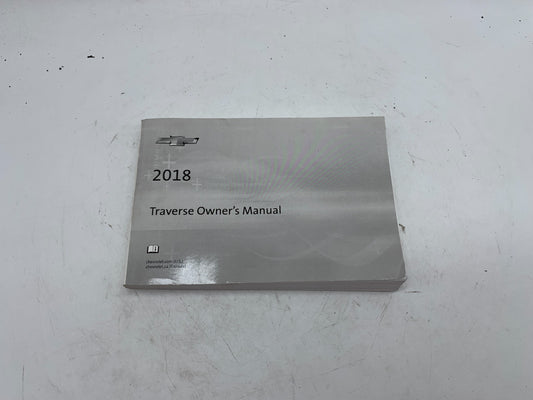 2018 Chevy Traverse Owners Manual OEM B03B51019