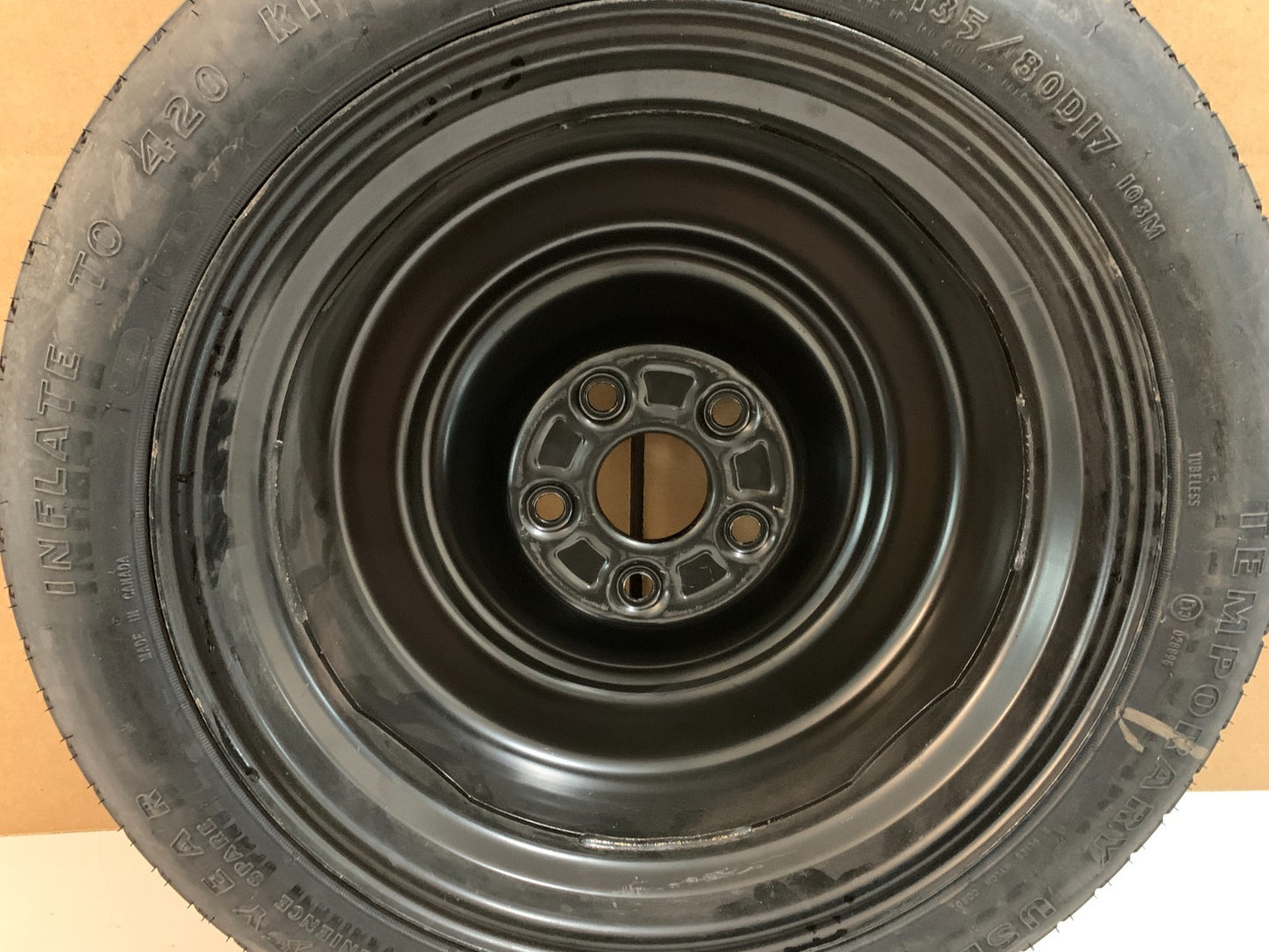 2005-2010 Honda Odyssey 17" Spare Tire Wheel Compact Donut T135/80D17