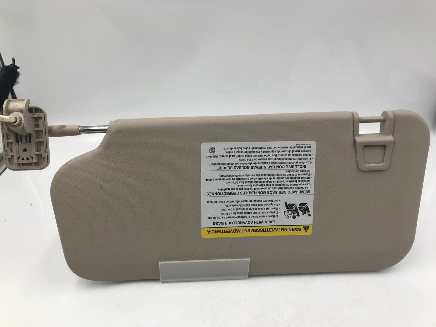 2020 Ford Escape Passenger Sun Visor Tan Illumination OEM D02B51048