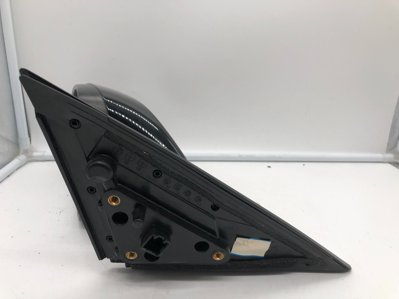 2014-2017 Hyundai Veloster Driver Side View Power Door Mirror Black C04B46002