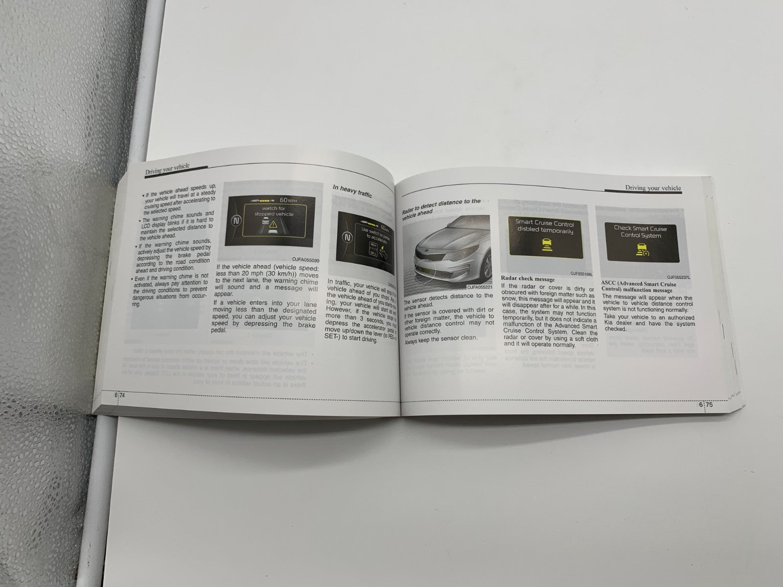 2018 Kia Optima Owners Manual Set with Case OEM B04B13003