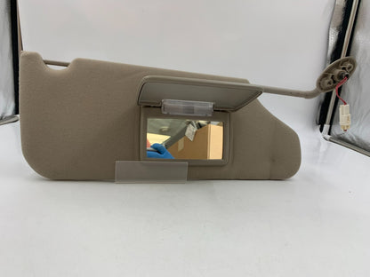 2004-2007 Jeep Liberty Passenger Sun Visor Gray Illuminated OEM D02B02052