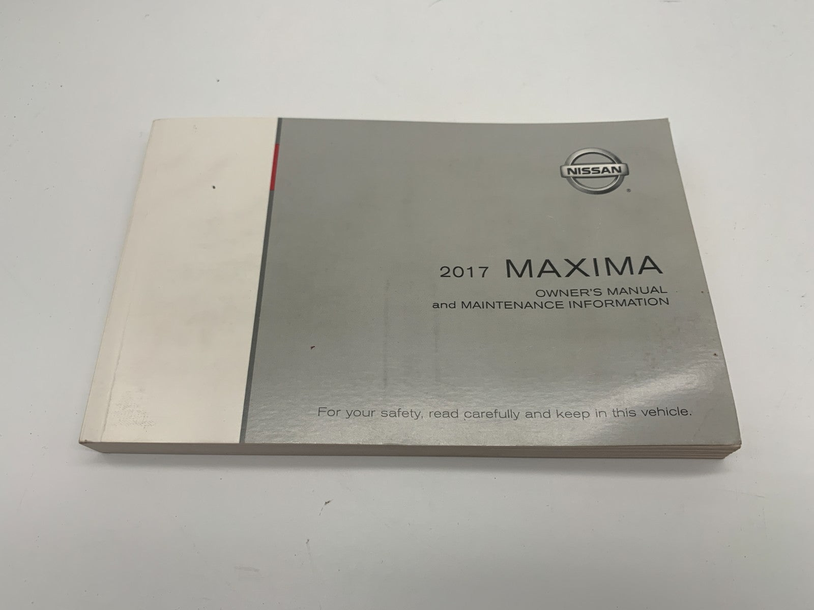 2017 Nissan Maxima Owners Manual Set with Case OEM