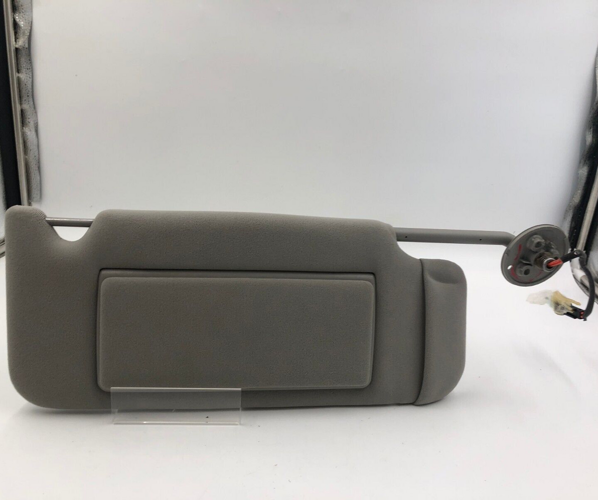 2005-2007 Cadillac STS Passenger Sun Visor Gray Illuminated OEM B04B16033