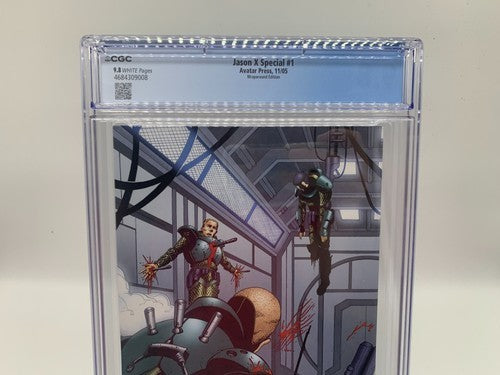 Jason X Special #1 CGC 9.8 Wraparound Edition Avatar Press 2005