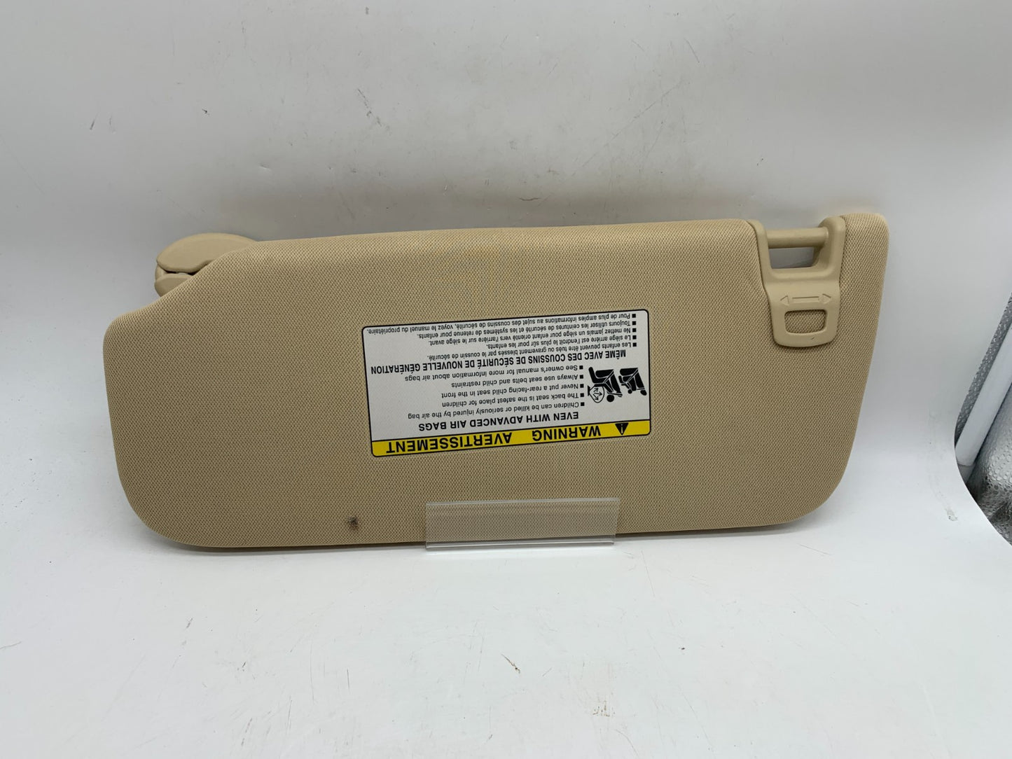 2013-2016 Toyota Avalon Passenger Sunvisor Sun Visor Beige Illuminated D03B21003