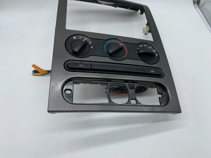 2004-2006 Ford F150 F-150 AC Heater Climate Control wDash Bezel OEM A03B55004